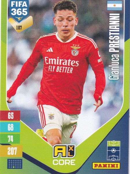 Gianluca Prestianni #107