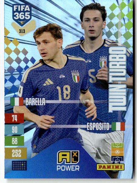 Nicolò Barella & Pio Esposito #313