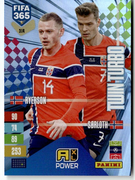 Julian Ryerson & Alexander Sørloth #314