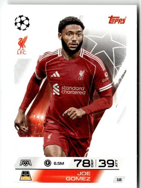 Joe Gomez #18